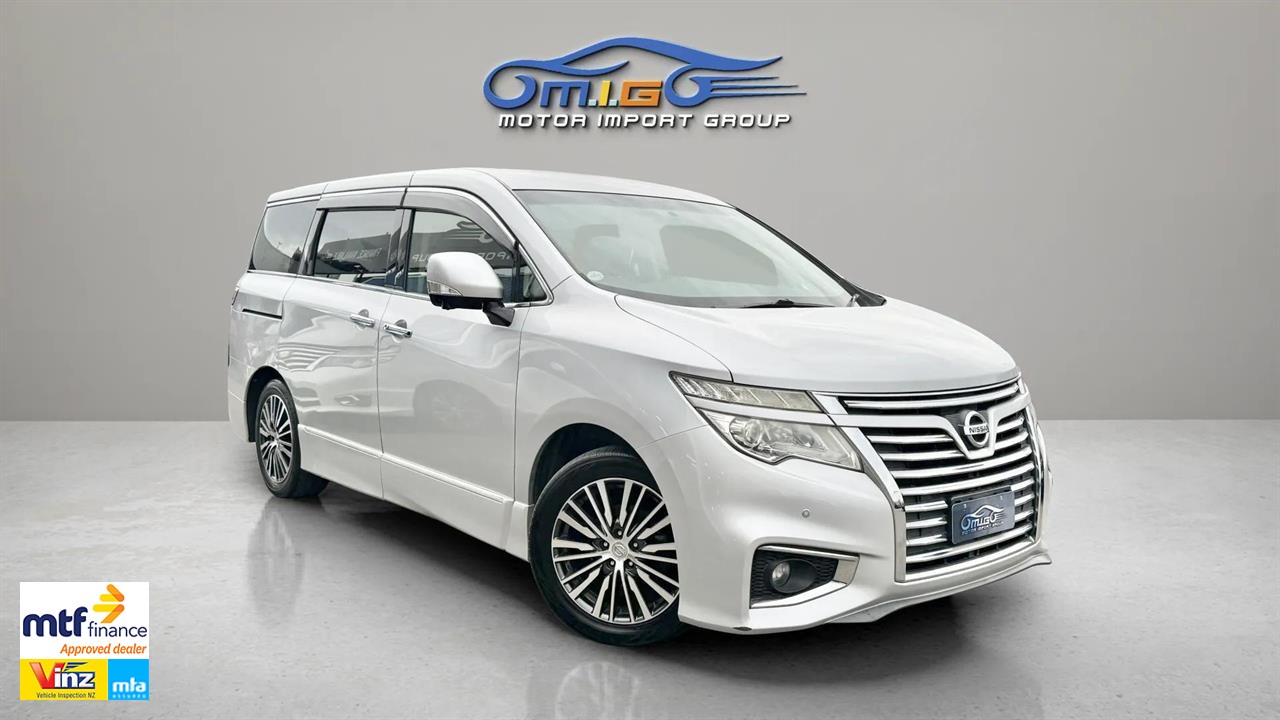 2015 Nissan Elgrand 2.5L HWS 7Seats 3YearWarrantyFree